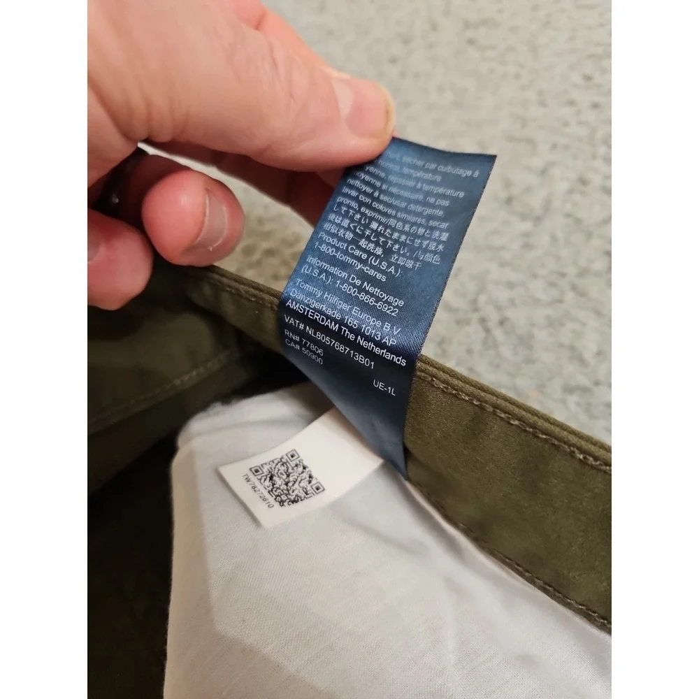 Tommy Hilfiger Pants Khaki Mens 42 x 32 Dark Tan Beige